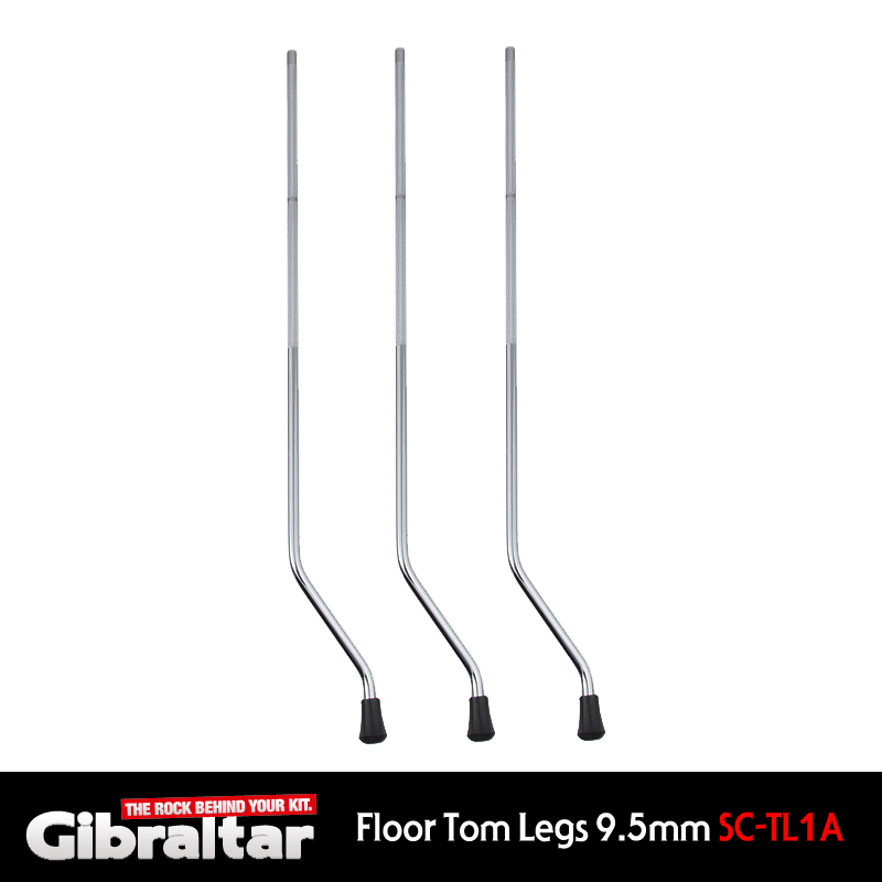 [★드럼채널★] Gibraltar 9.5mm Floor Tom Legs (3 per pack) SC-TL1A